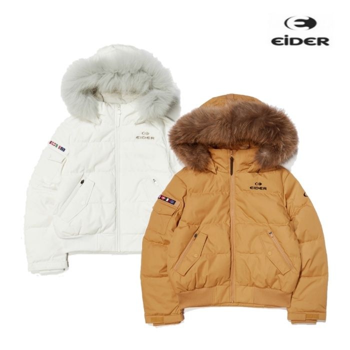 [롯데백화점] 아이더 스투키 Q 여성 숏 크롭 구스 다운 자켓 DWW24552 LE1220042559