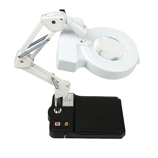 76128 조명확대경스탠드식 K-SKKB-8X 부품검사 정밀