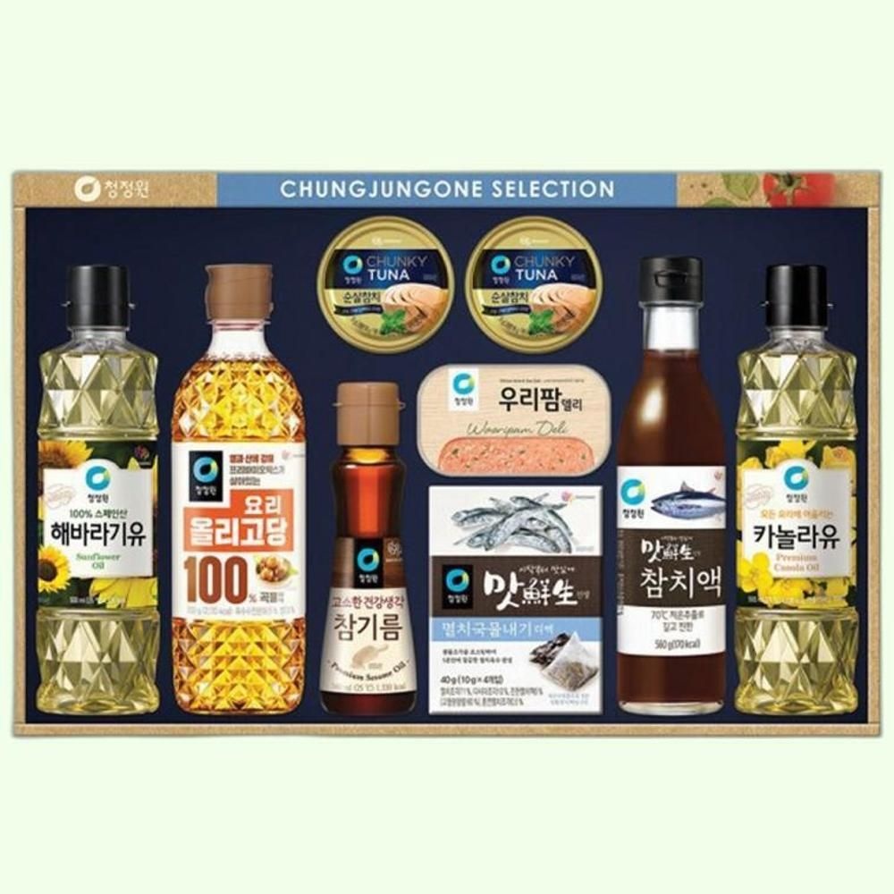 드려유 추석 명절 설날 답례품 거래처 단체 특가 청정원 정성3호 선물세트