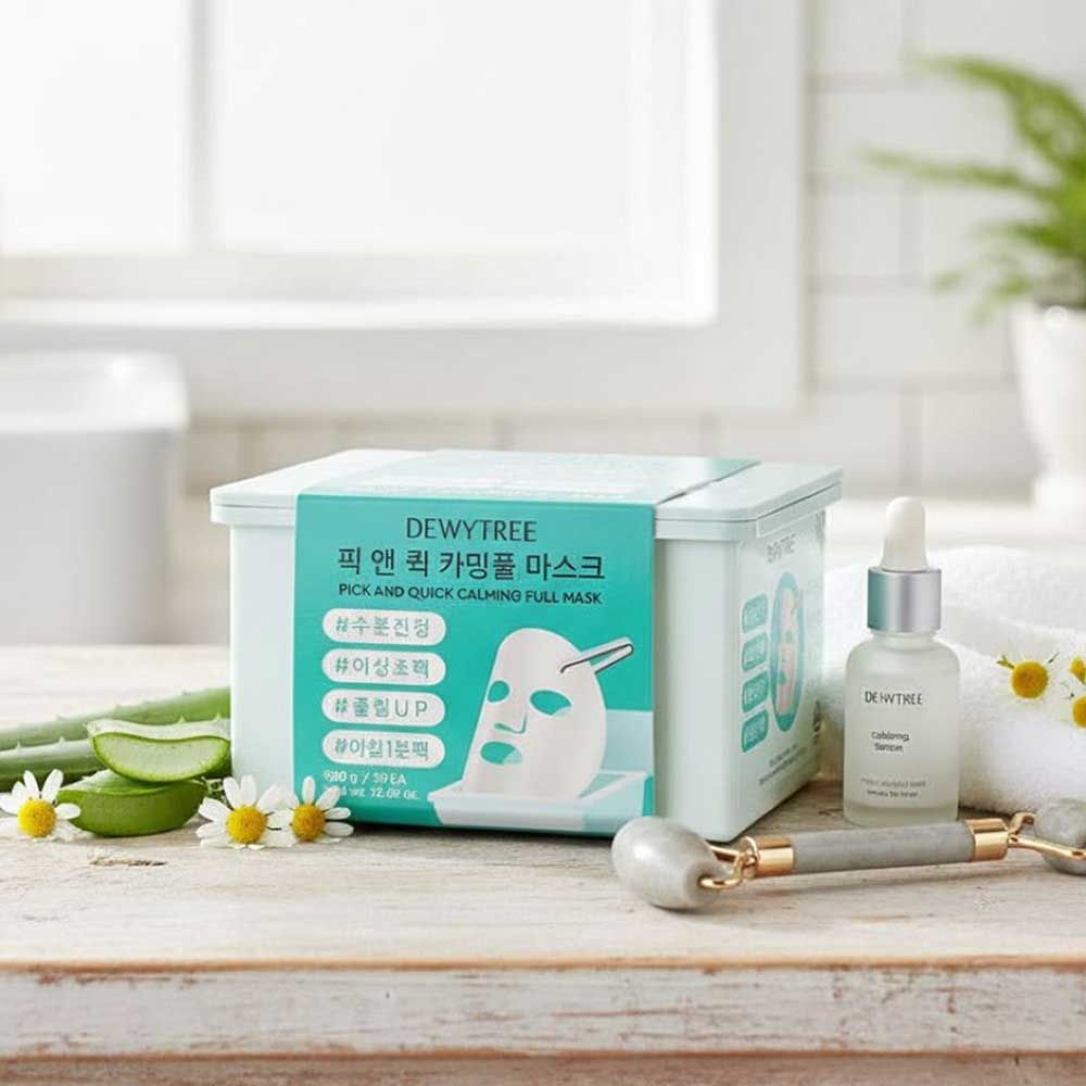 듀이트리 뽑아쓰는 1일 1팩 픽앤퀵 카밍풀 마스크 30매(360g)