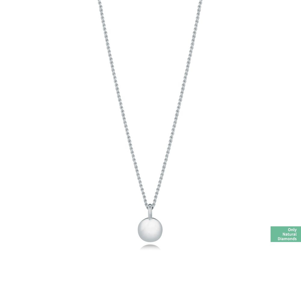 Petit Dia. 쁘띠 다이아몬드 코인 목걸이 (NPBPNNN)