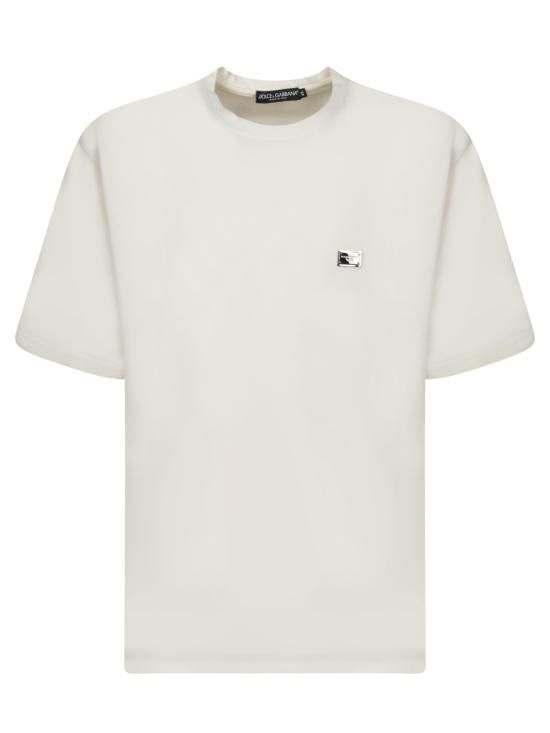 돌체앤가바나 25SS 돌체앤가바나 반팔 티셔츠 G8SE3T FU7EN A4567 White