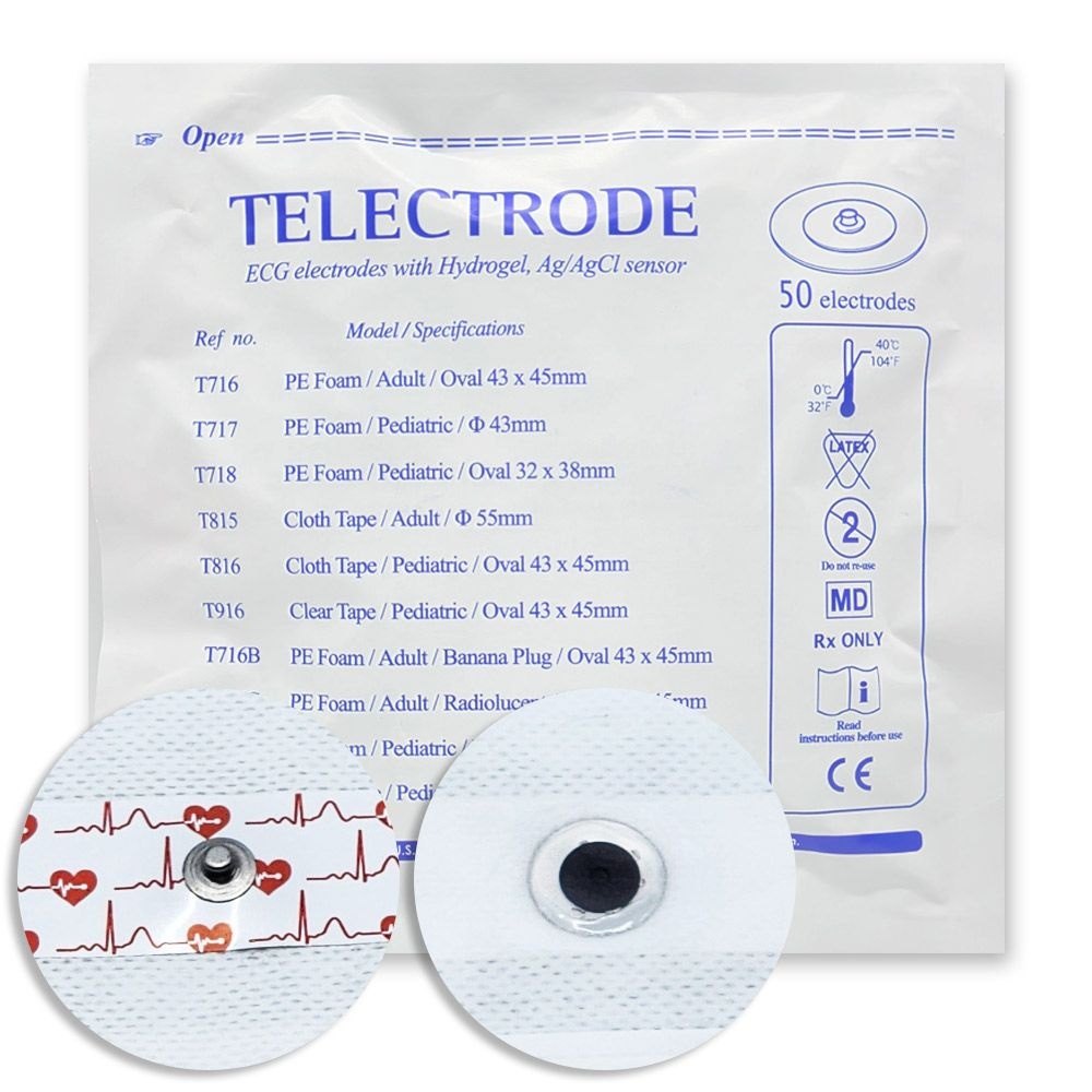 Bio Protech 바이오프로테크 심전도패치 성인용 T815 심전도 전극 패드