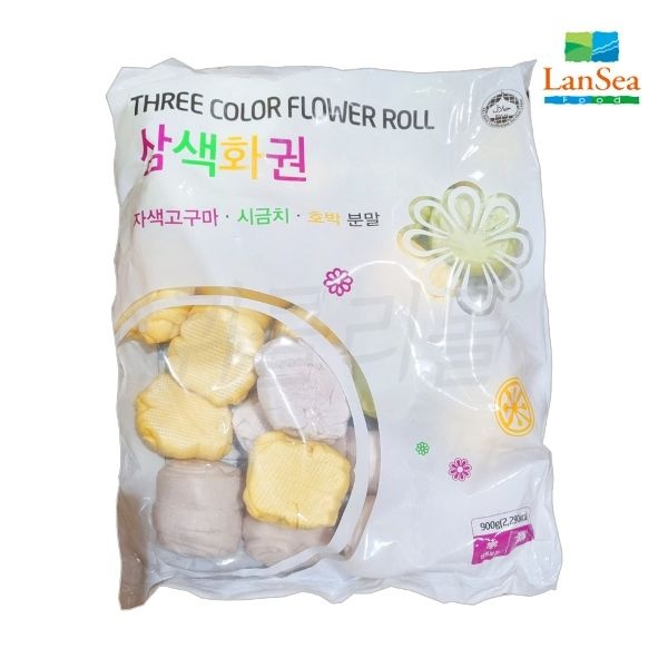 랜시 삼색 화권 900g/ 꽃빵 고추잡채