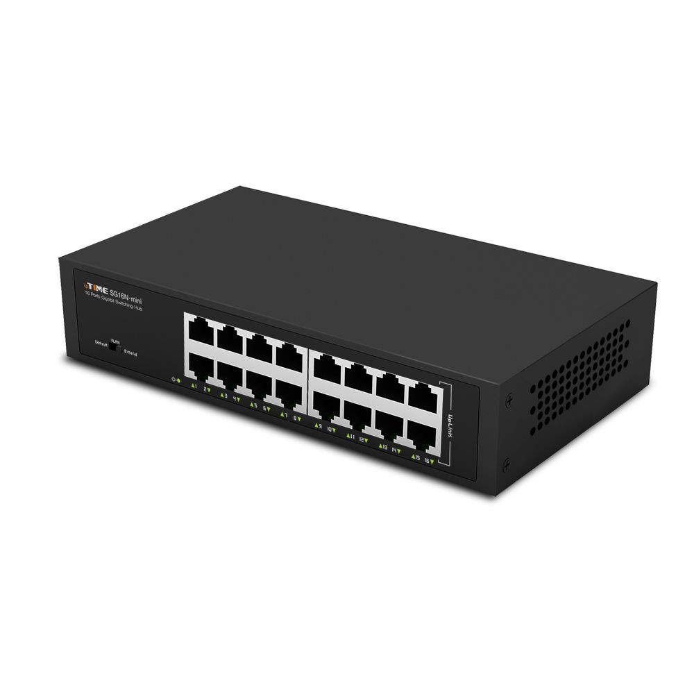 IPTIME SG16N-mini 인터넷 기가비트 스위치 16포트 스위칭 허브