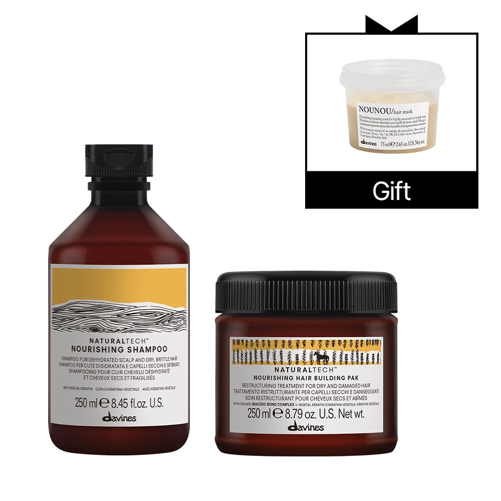 [롯데백화점] 다비네스 [롯데 단독] 너리싱 샴푸 250ml +헤어 빌딩 팩 250ml (+헤어 마스크 75ml 증정) LE1214163681