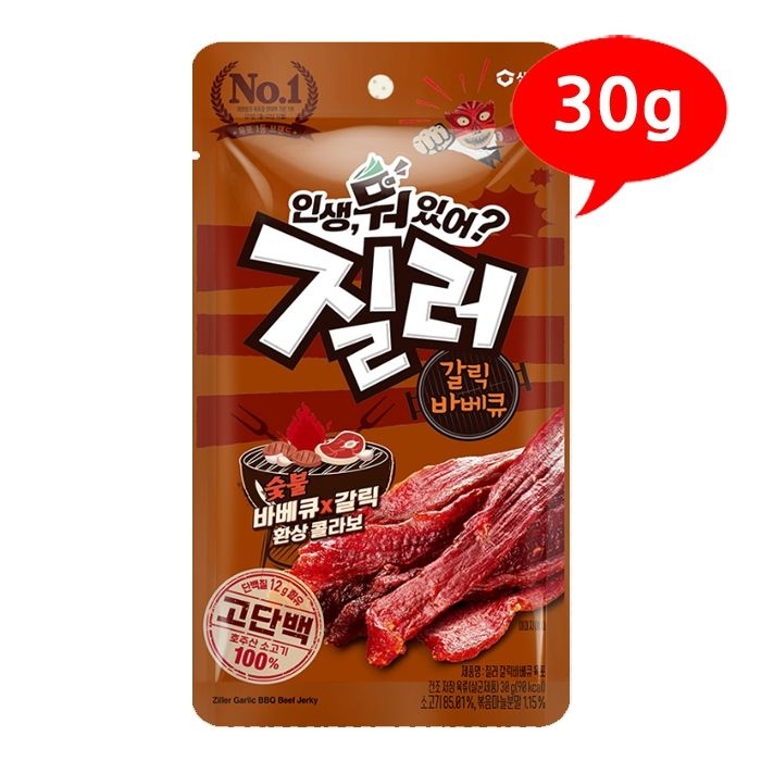 [샘표] 질러 갈릭 바베큐 육포 30g