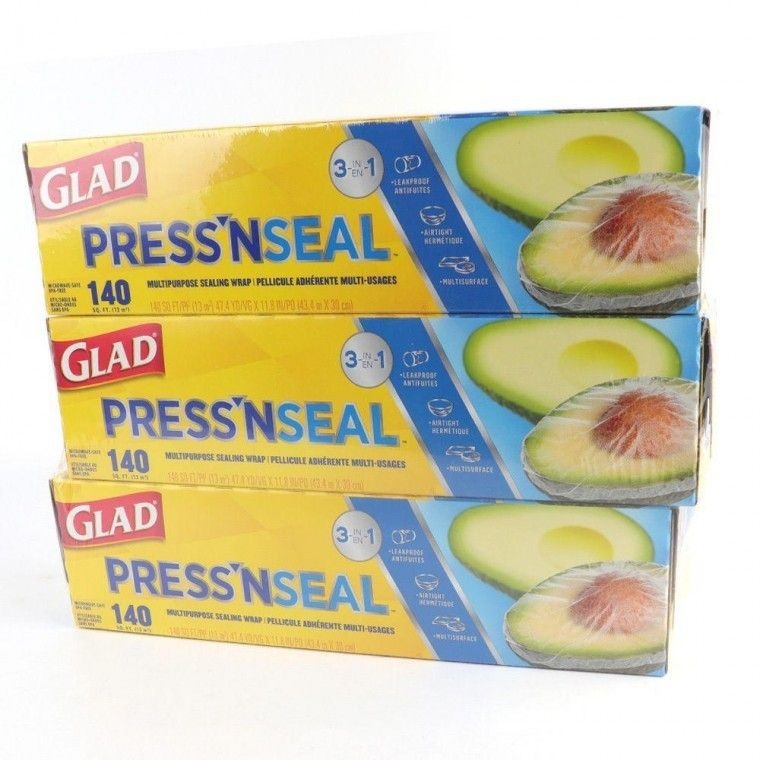 식품포장용 글래드 프레스앤씰 매직랩 3p 다회용 주방 재사용랩 보관 뚜껑없을때