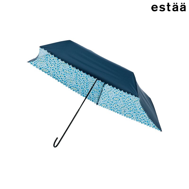 [롯데백화점] 에스타 (UE-2E3U493BU) BP-BTS 라이트 미니 플라워벳 3단우산 블루