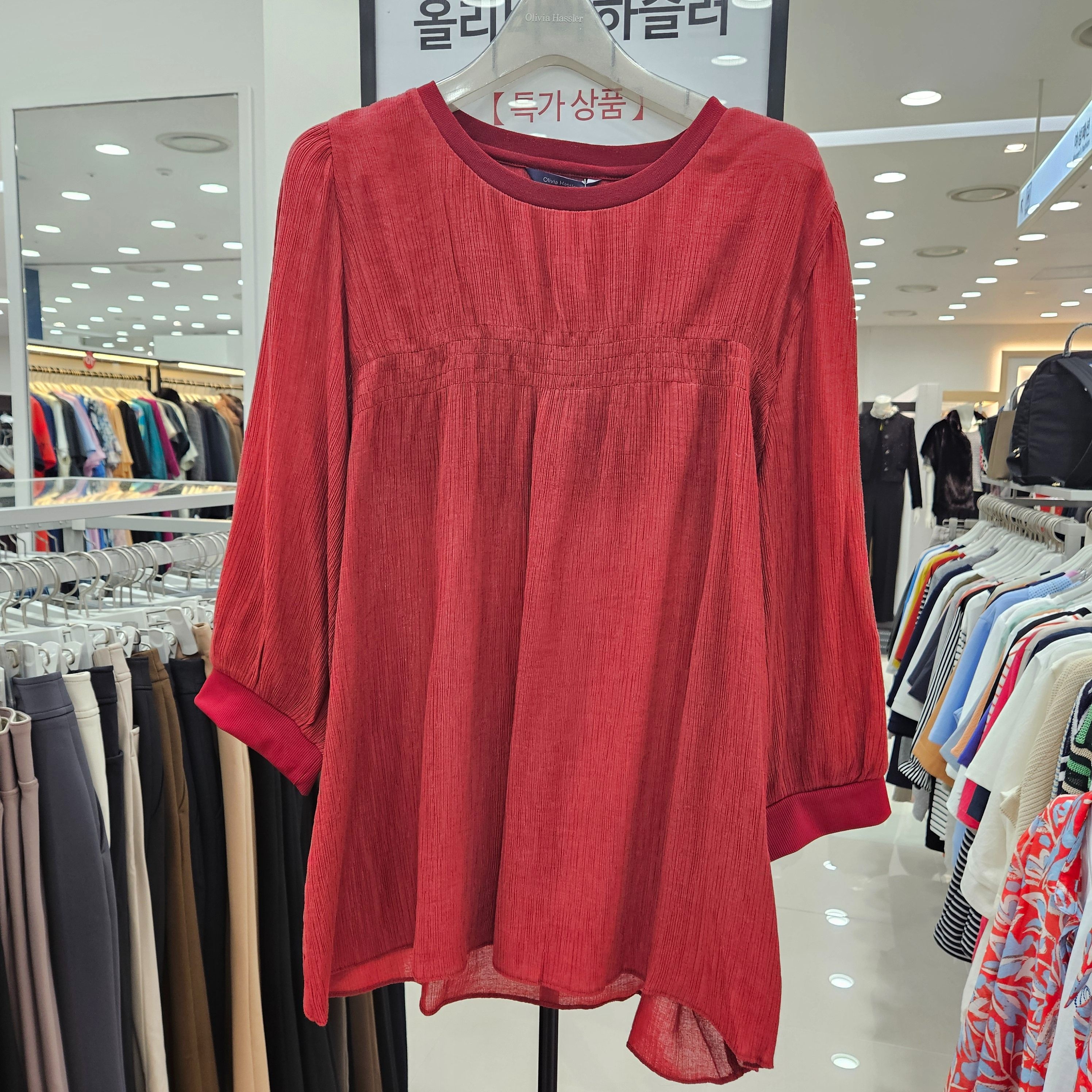 만선 [모다아울렛][올리비아하슬러]OHDFBL205_IC 인천점