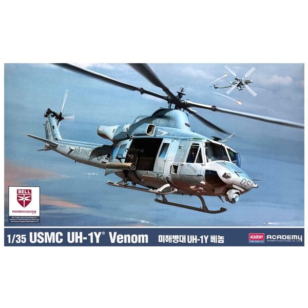 [온누리상품] 아카데미과학-1/35 미해병대 UH-1Y 베놈 12138