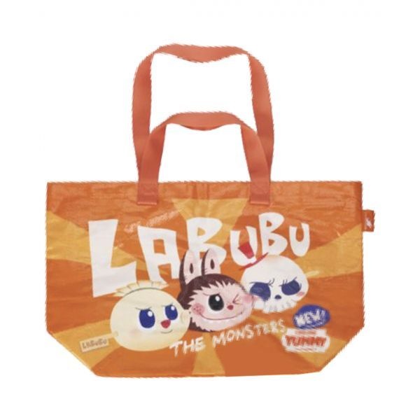Pop Mart 팝마트 라부부 쇼핑백 - 성수 라부부의 수상한 편의점 팝업 스토어 한정 Pop Mart Labubu