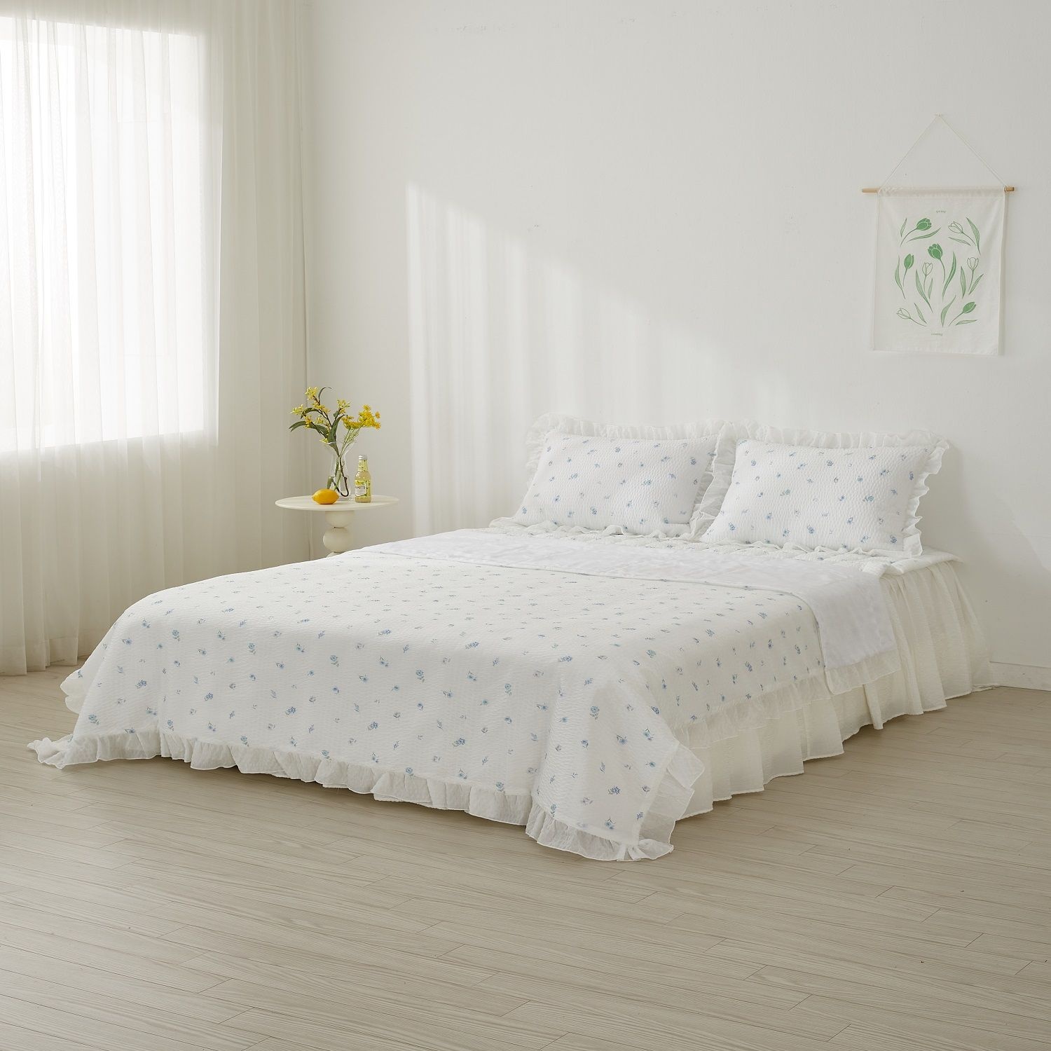 샤카인견 리플리 차렵베개세트Q