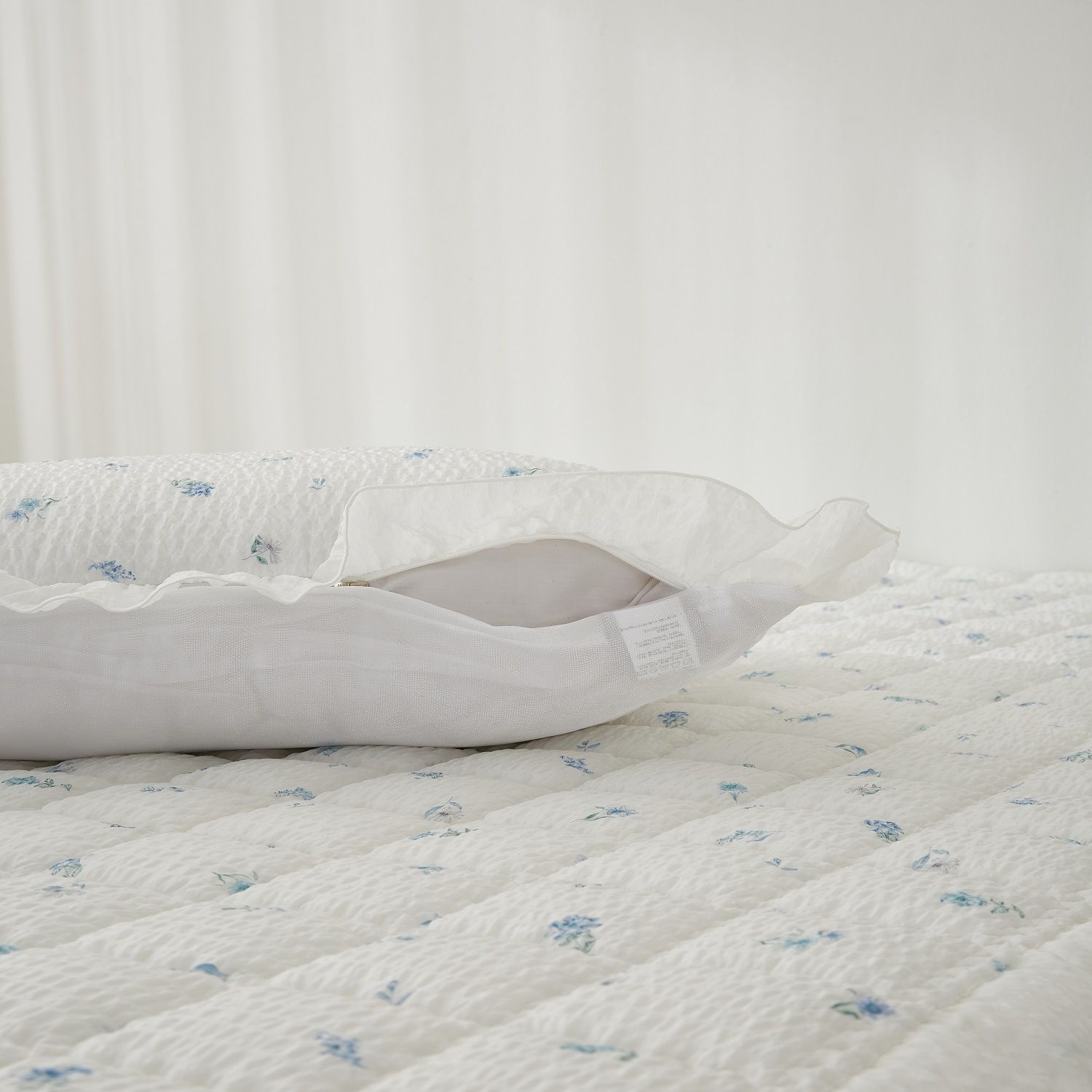 샤카인견 리플리 차렵베개세트Q