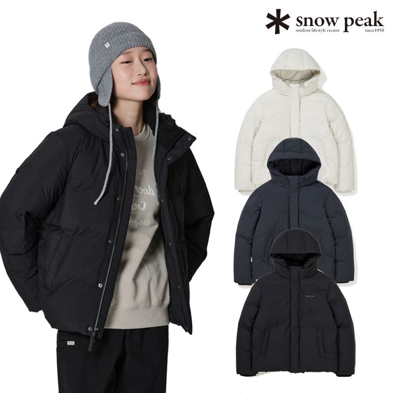[롯데백화점] 스노우피크 어패럴 [최초가:469,000원] 캠픽 우먼스 헤비 다운 자켓 캠핑룩 S23WWKDJ21_BS_L LE1220153160