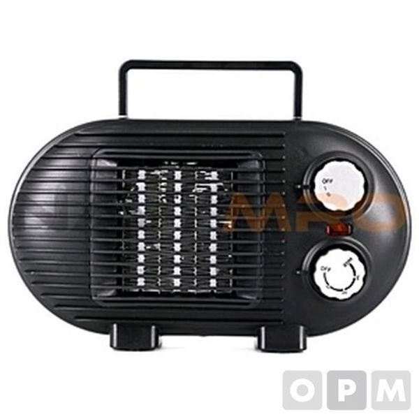 [하프클럽]미니 팬히터 TP-800D/1EA/블랙/중량 730g