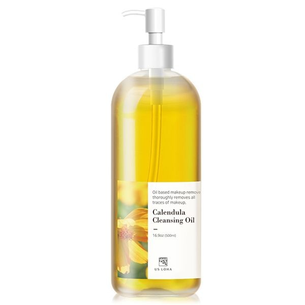 어스로하 대용량 카렌듈라 클렌징 오일 500ml 모공 피지 블랙헤드 딥클렌징오일