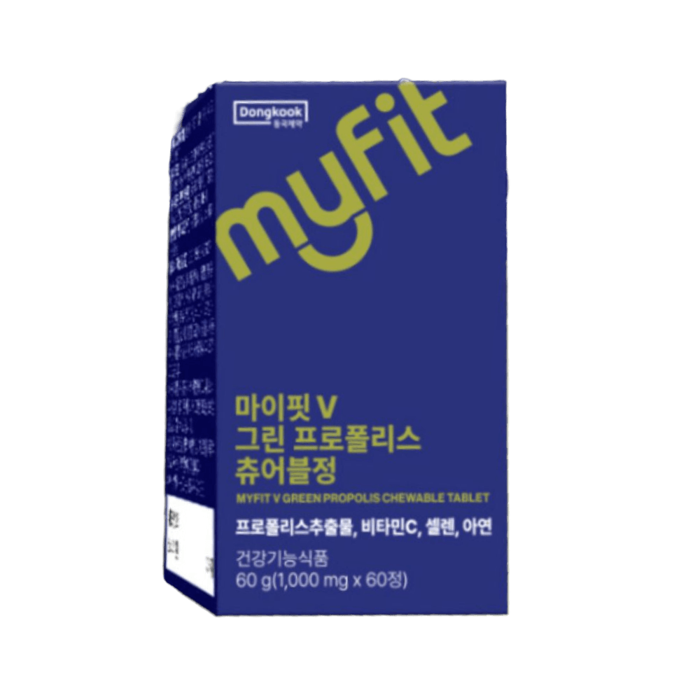 동국제약 마이핏V 그린 프로폴리스 츄어블정
