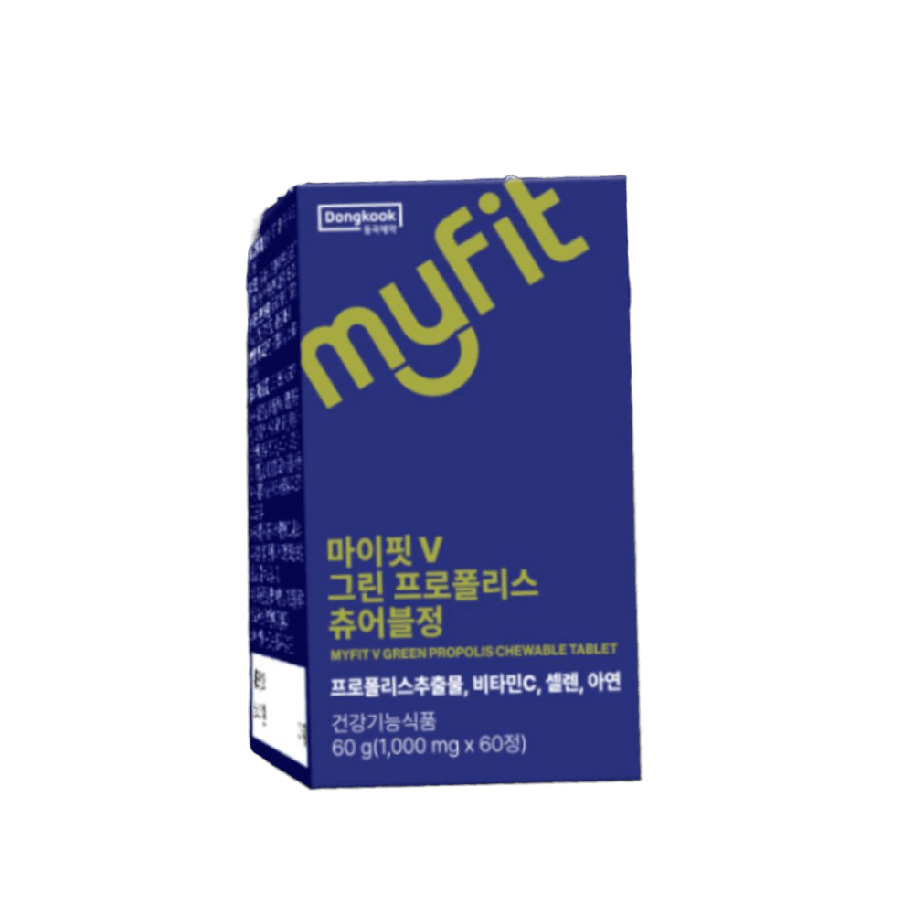 동국제약 마이핏V 그린 프로폴리스 츄어블정