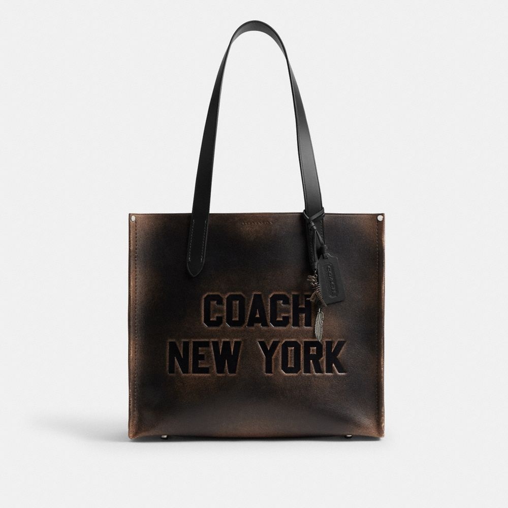 [롯데백화점] 코치 [공식] 릴레이 토트 백 인 러브드 레더 CBF28 Y4B