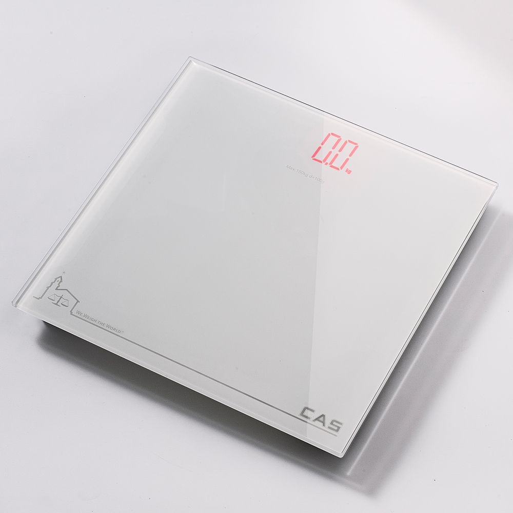 [롯데백화점] 카스 (CAS) 화이트백라이트 디지털 체중계 HE-100 LE1200798355
