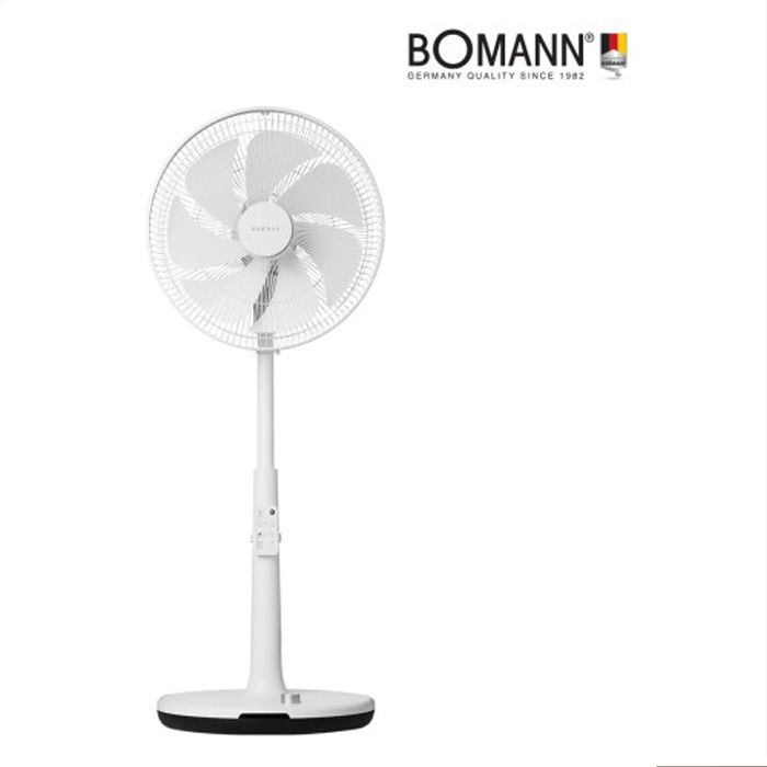 [롯데백화점] 보만 14형 7엽 24단 풍량 다이얼조절 초미세풍 BLDC 스탠드 선풍기 BF14279W LE1219347331