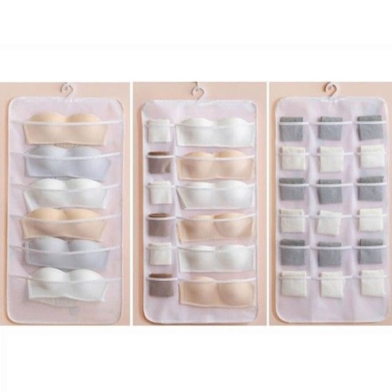 독신 자취방 생활 용품 속옷 양말 보관 정리 걸이 속옷정리걸이 속옷정리 수납함 양말정리함