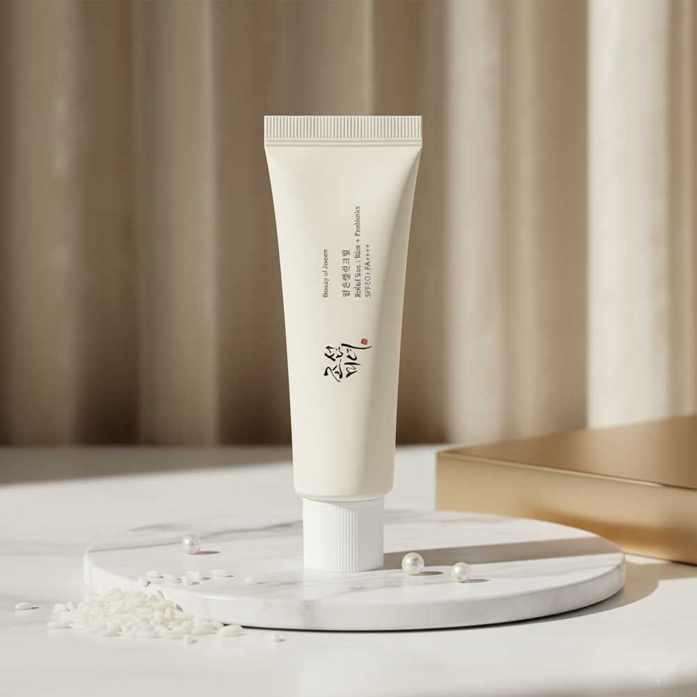 조선미녀 선크림 맑은쌀 50ml(SPF50+) 백탁없는 데일리 자외선차단제