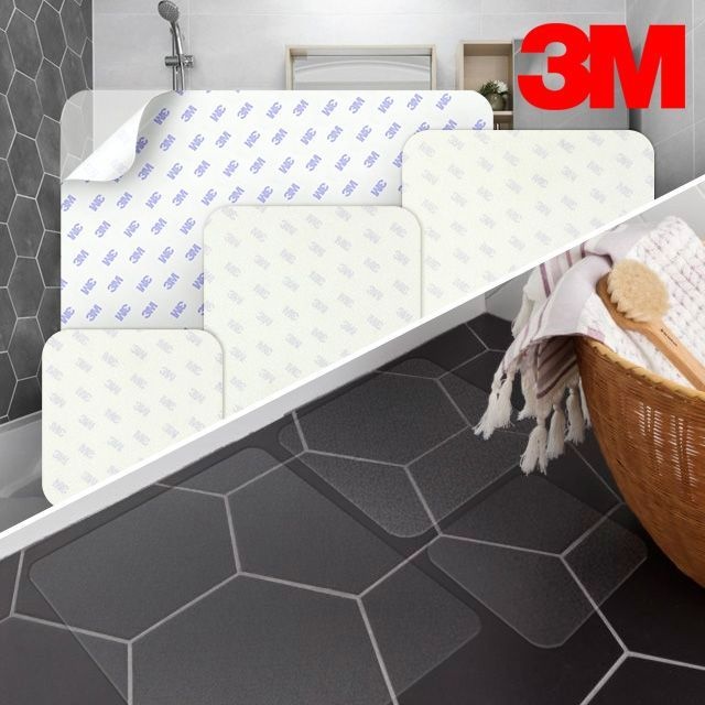 3M 욕실용논슬립 미끄럼방지패드 스티커 화장실바닥