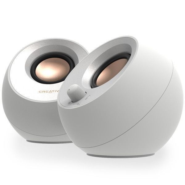 크리에이티브 HIT Creative PEBBLE V3 화이트 /PC스피커/당일발송