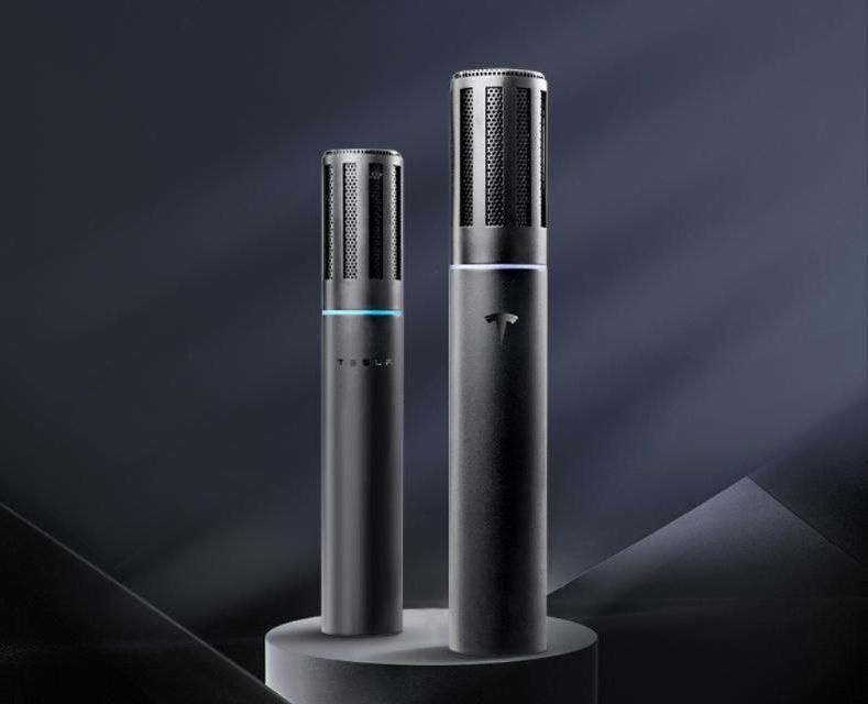 [해외] 테슬라 노래방 카라오케 정품 차량용 마이크 블루투스