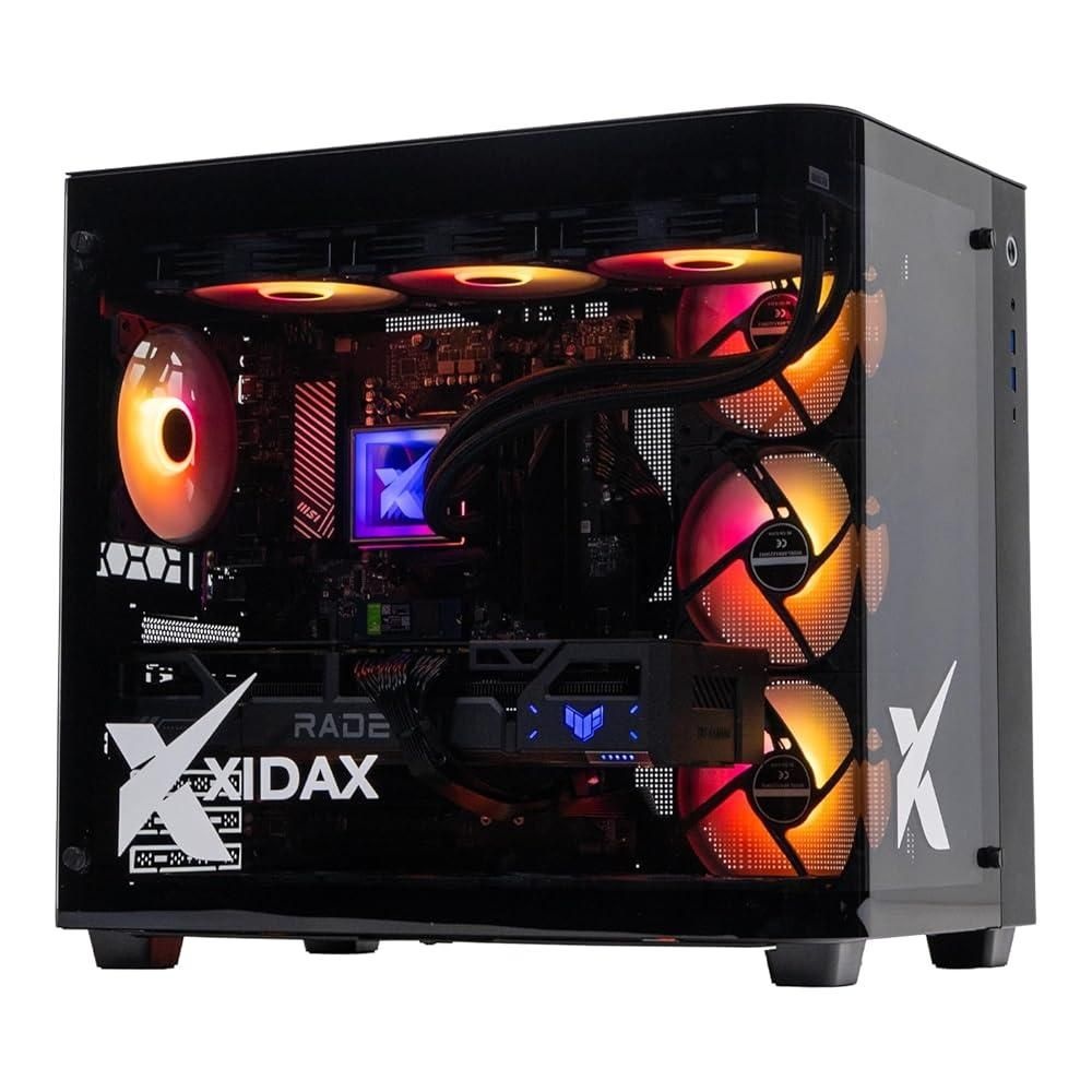 [해외] XIDAX X-6 시리즈 AMD 라이젠 7 9800X3D 4.7GHz (최대 5.2Ghz) | AMD 라데온 RX 9070XT 16GB | 2TB NvMe M.2 SSD | 32GB (2x16GB) RAM | 정품 윈