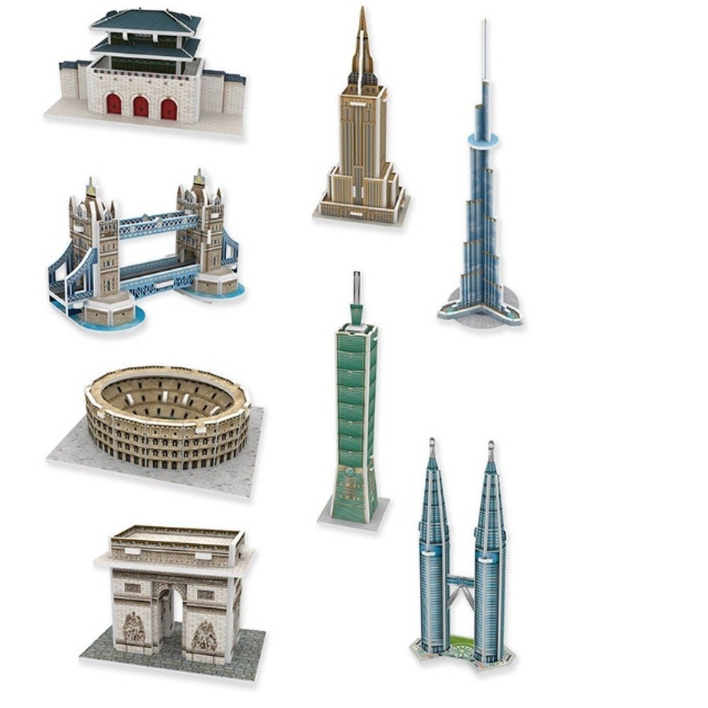 주식회사 현자 (3D입체퍼즐) 미니 세계유명건축물시리즈2 (8종) 할인 생일선물 장난감사이트