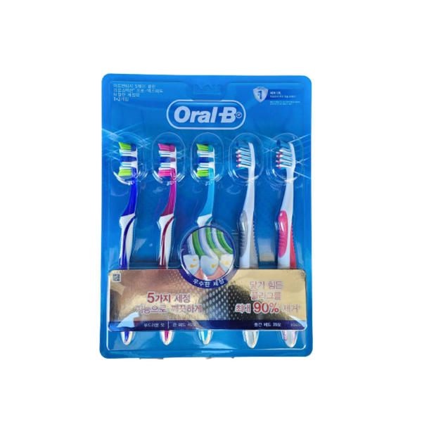 오랄비 오랄비 [보리보리]오랄비 어드밴티지 칫솔 후레쉬 클린3개+크로스액션2개 1개