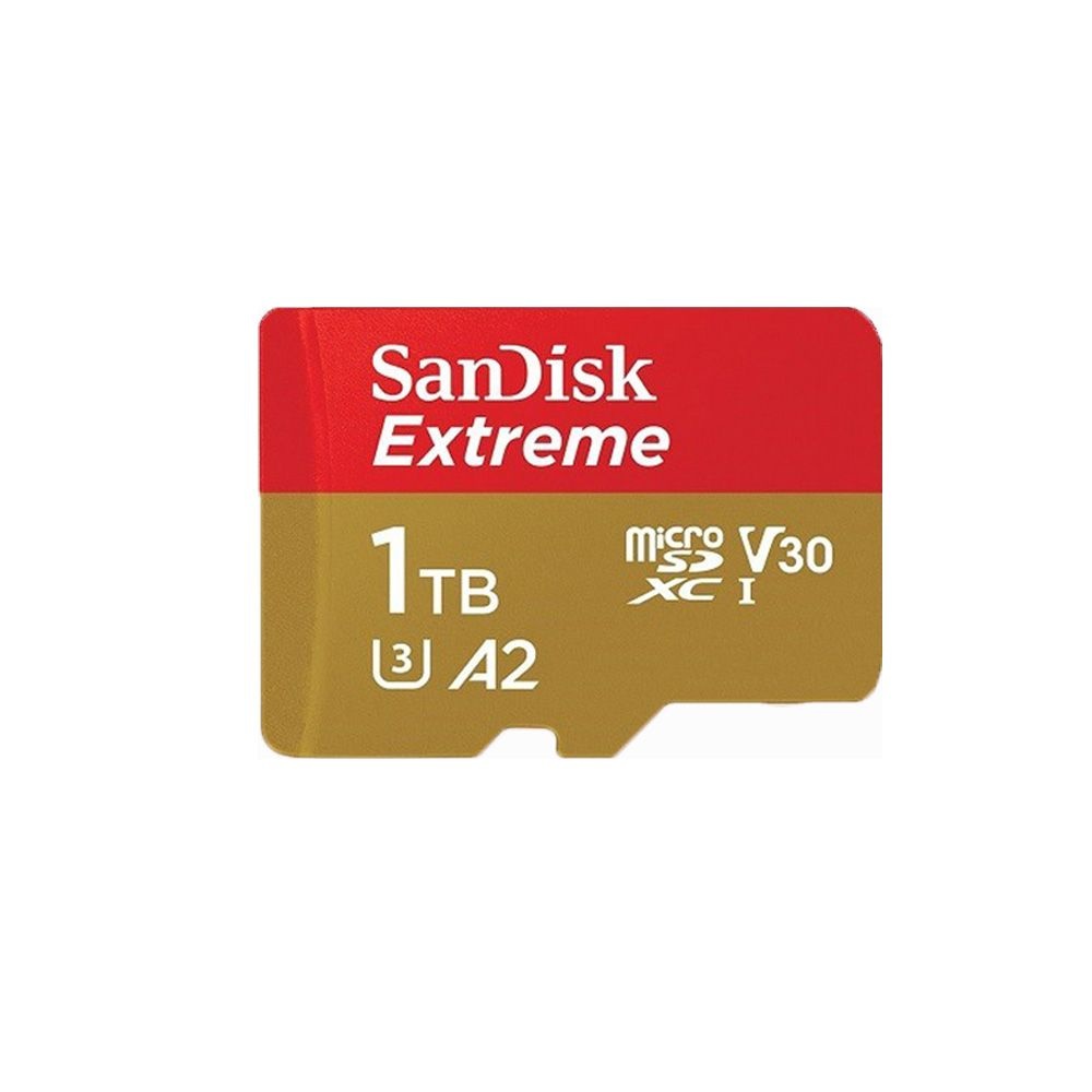 샌디스크 MicroSDXC Class10 Extreme 1TB SQXAV 4K 마이크로SD카드 메모리카드 블랙박스 홈카메라 액션캠 휴대폰 口 무료배송