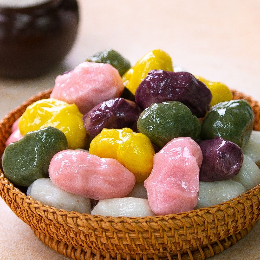 아리울떡공방 굳지않는 모듬 달콩 수제 깨송편 1kg