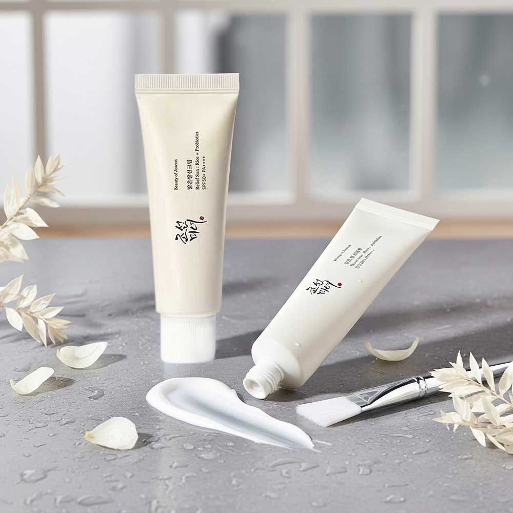 조선미녀 선크림 맑은쌀 50ml(SPF50+) 2개 백탁없는 데일리 자외선차단제