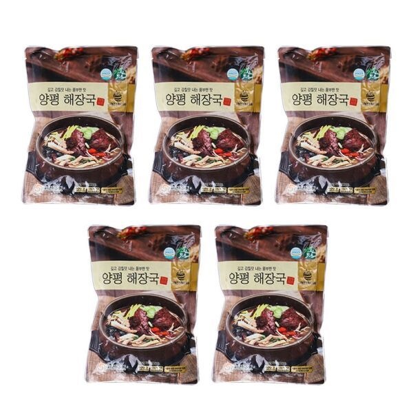 [오티마트] 자연깃든 양평해장국 600g 5개 선지국 집밥