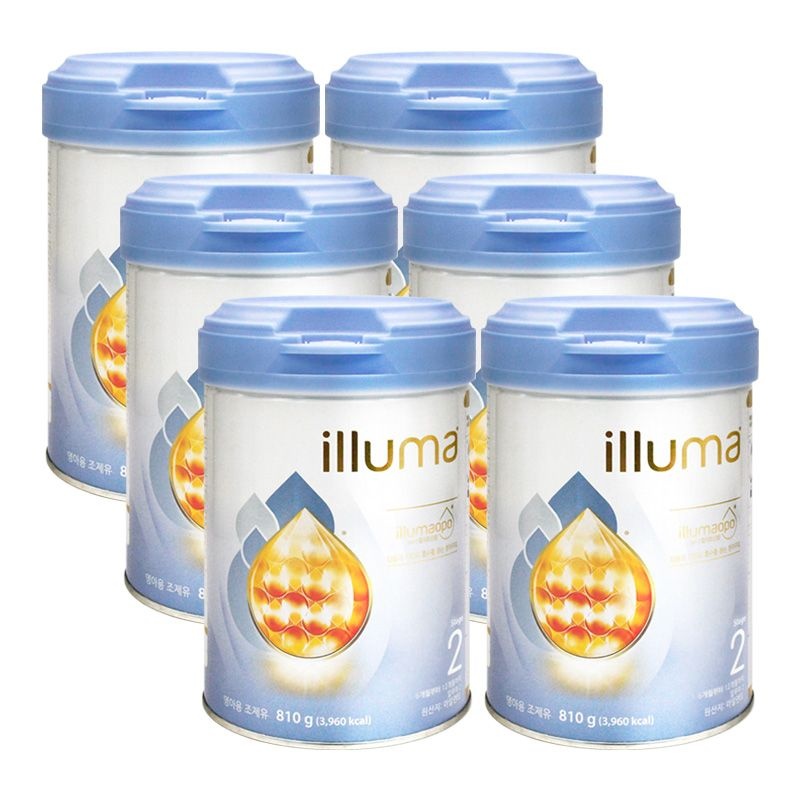 네슬레 일루마 분유 2단계 810gX6개