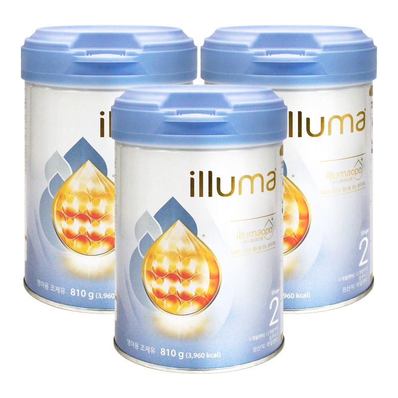 네슬레 일루마 분유 2단계 810gX3개