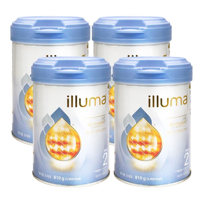 네슬레 일루마 분유 2단계 810gX4개