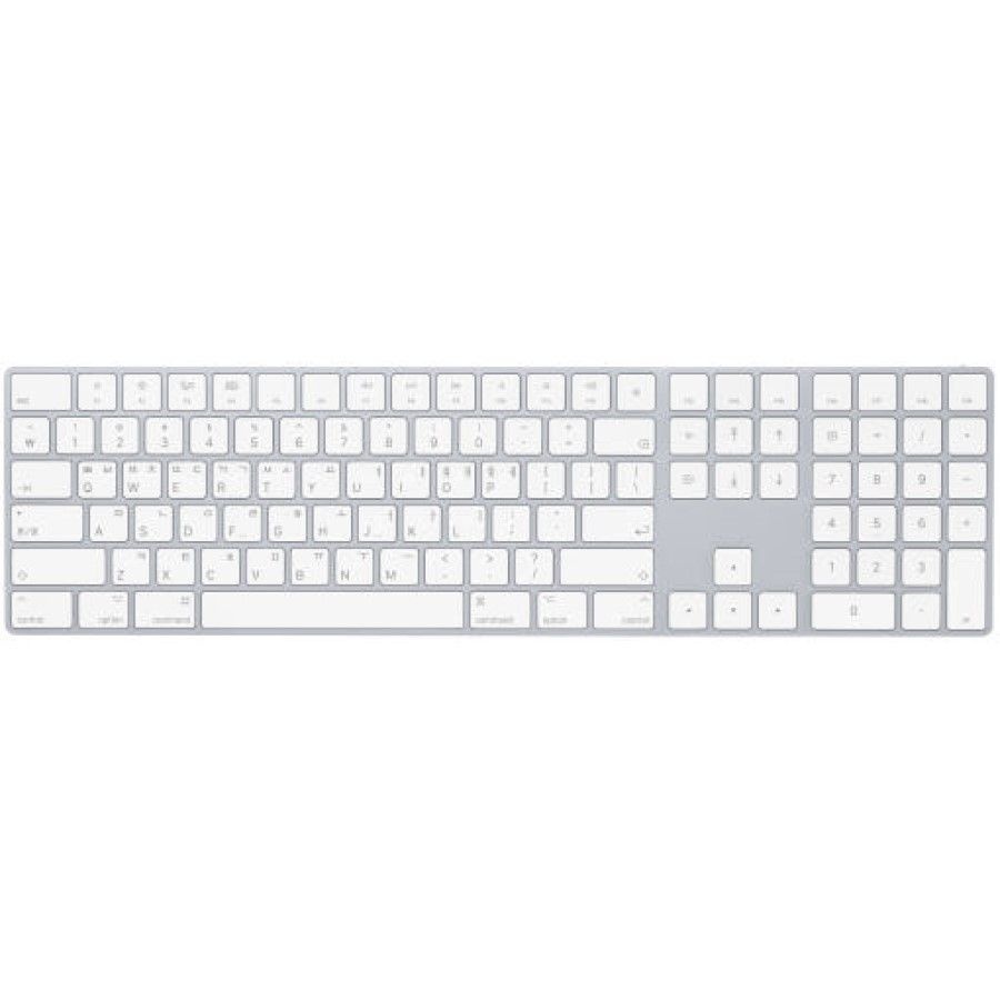 Apple Magic Keyboard with Numeric Keypad (한국어) 실버 MXCJ3KH/A 유무선 정품