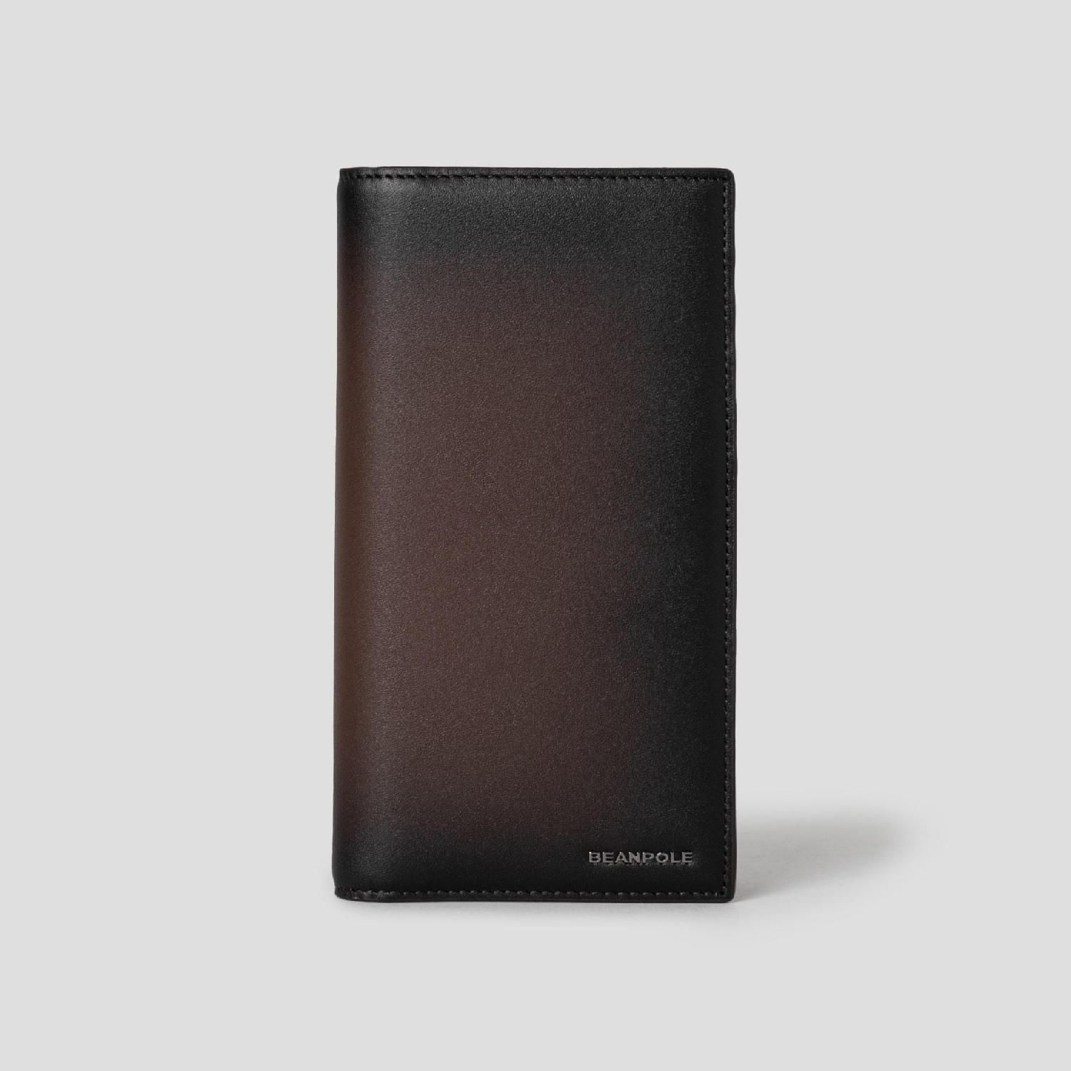 [롯데백화점] 빈폴 액세서리 [선물포장] 그라데이션 장지갑 - 브라운 [BE59A3M10D]