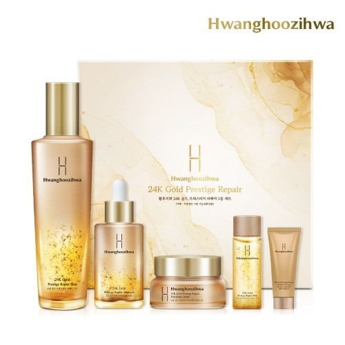 코리아나 [패션플러스][코리아나][황후지화] 24K 골드 프레스티지 리페어 3종