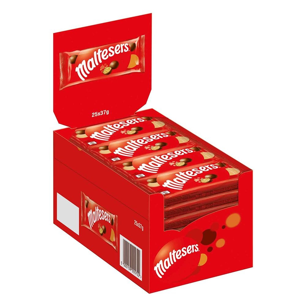 마즈 [해외] 몰티져스 마즈 몰티져스 밀크 초콜릿 37g x 25개 1박스