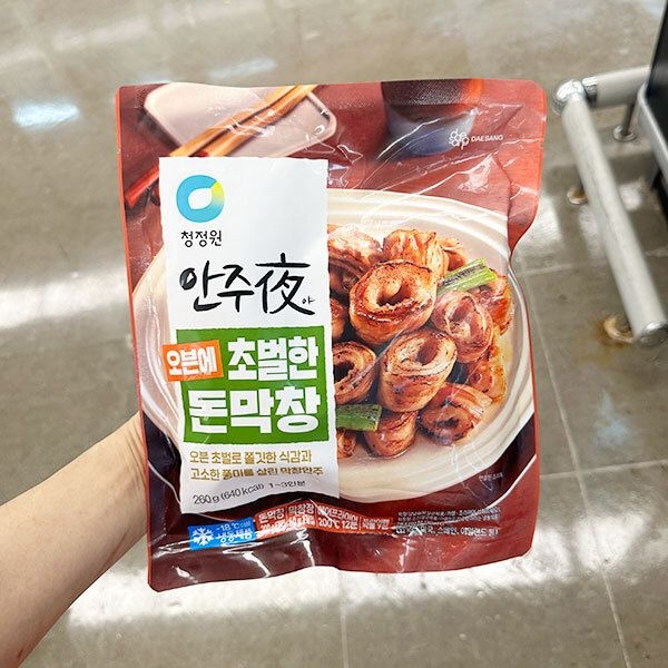 안주야 오븐에 초벌한 돈막창 260g 아이스박스포장