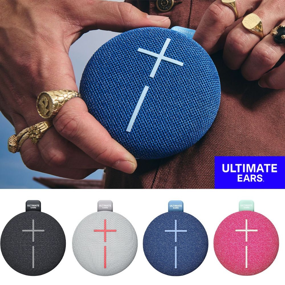 [해외] 얼티밋이어 UE 미니롤 클립형 포터블 스피커 자전거 라이딩 방수