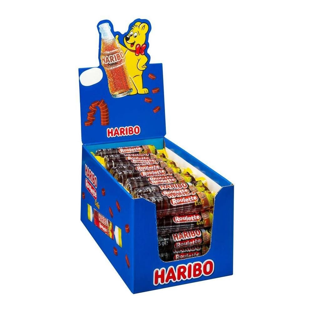 [HARIBO GmbH & Co. KG][해외] 하리보젤리 룰렛 콜라 25gx50개입
