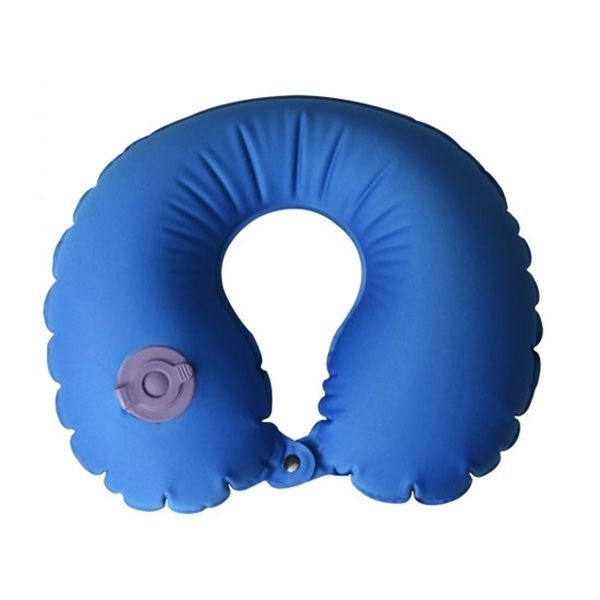 [하프클럽] 여행용 에어 목베개 - 블루 (3923)