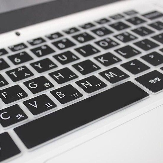 상품상세참조 삼성 플러스 NT550XCR-AD3A 말싸미키스킨 키스킨 먼지방지 한글각인 자판덮개 말싸미